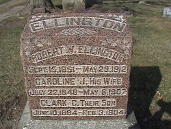 Caroline J <I>Hooe</I> Ellington 