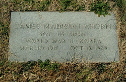 Sgt James Madison Ahern 