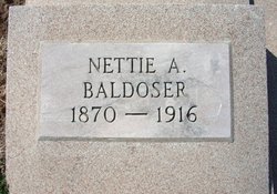 Nettie A. <I>Anderson</I> Baldoser Hoffman 