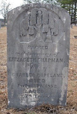 Elizabeth <I>Chapman</I> Copeland 