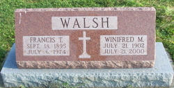 Winifred M. <I>Ahern</I> Walsh 