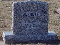 Geraldine <I>Hon</I> Burnett 
