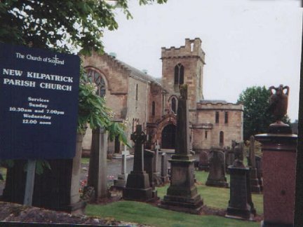 New Kilpatrick Parish Churchyard