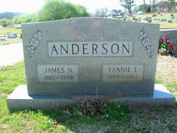 Fannie Lou <I>Adams</I> Anderson 