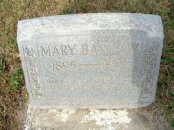 Mary Jane <I>Mitchell</I> Barrow 