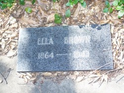 Elenora “Ella” <I>Laughlin</I> Brown 