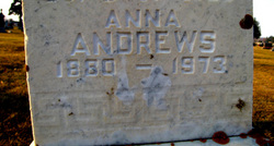 Anna <I>Berens</I> Andrews 