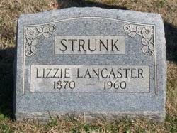 Lizzie <I>Lancaster</I> Toomey Strunk 