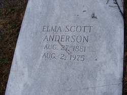 Elma Faith <I>Scott</I> Anderson 