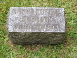 Charlotte E. <I>Larrabee</I> Burdick 