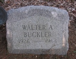 Walter A Buckler 