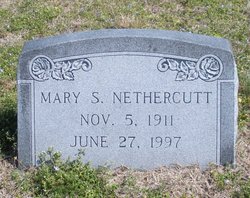 Mary <I>Shirley</I> Nethercutt 