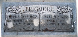 James Windross Prigmore 
