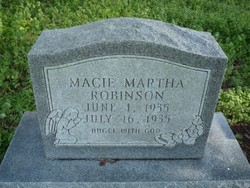 Macie Martha Robinson 