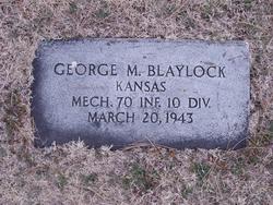 George McCurdy Blaylock 
