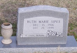 Ruth Marie <I>Birchett</I> Sipes 
