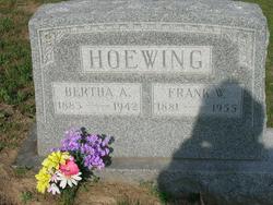 Bertha A. <I>Dewald</I> Hoewing 