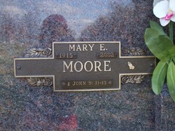 Mary E <I>Smith</I> Moore 