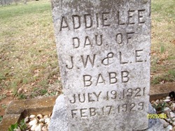 Addie Lee Babb 