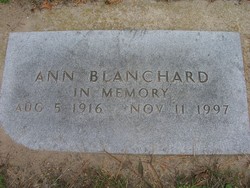 Ann <I>Bauernschmidt</I> Blanchard 