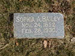 Sophia Ann <I>Needham</I> Bailey 