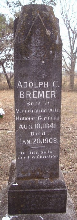 Adolph Conrad Bremer 