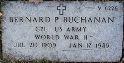 Bernard P Buchanan 