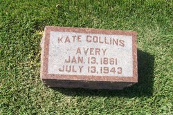 Katherine Emma “Kate” <I>Collins</I> Avery 