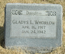 Gladys Lucille <I>Whorlow</I> Whorlow 