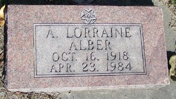 A Lorraine Alber 