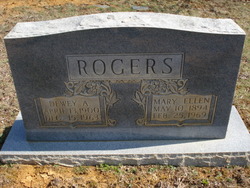 Mary Ellen <I>Thomas</I> Rogers 