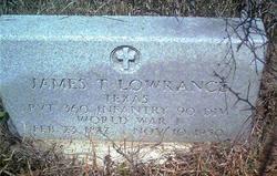 James Thomas “Jimmy” Lowrance 