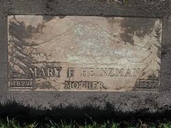 Mary Frances <I>Prunty</I> Heinzman 