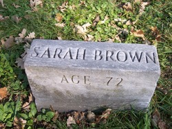Sarah Ann <I>Green</I> Brown 