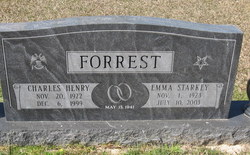 Emma <I>Starkey</I> Forrest 
