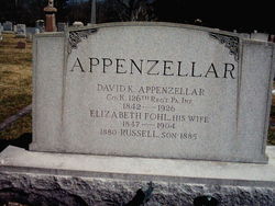 Elizabeth R. <I>Fohl</I> Appenzellar 