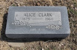 Alice <I>Williams</I> Clark 