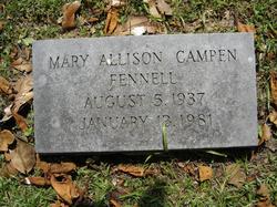 Mary Allison <I>Campen</I> Fennell 