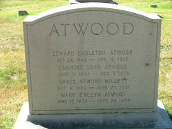Caroline <I>Shaw</I> Atwood 