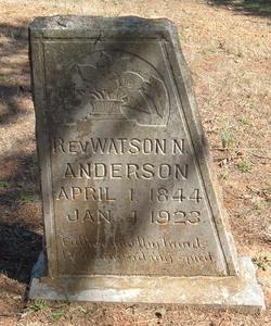 Rev Watson N. Anderson 