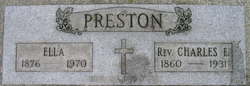 Rev Charles Earl Preston 
