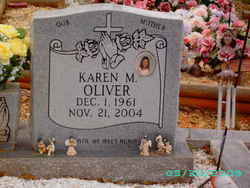 Karen Marie <I>Daniel</I> Oliver 