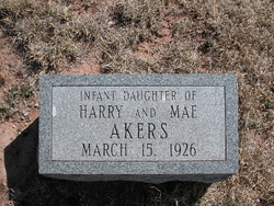 Infant Daughter Akers 