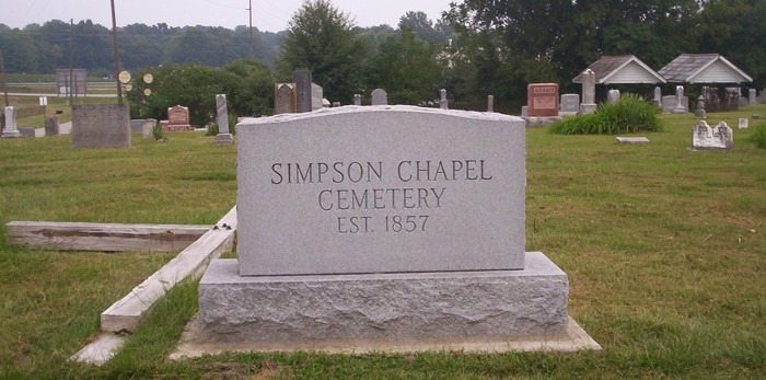 Simpson Chapel Methodist Church Cemetery