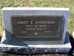 TEC4 Leroy E Anderson 