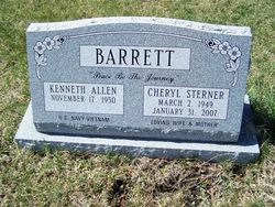 Cheryl Ann <I>Sterner</I> Barrett 
