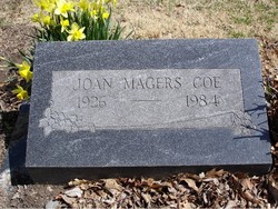 Joan Elizabeth <I>Magers</I> Coe 