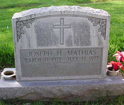 Joseph H Mathias 