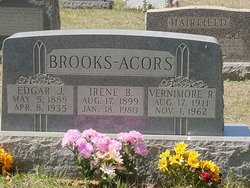 Irene Ella <I>Brooks</I> Acors 