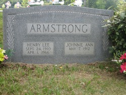 Johnnie Ann Lorene <I>Skelton</I> Armstrong 
